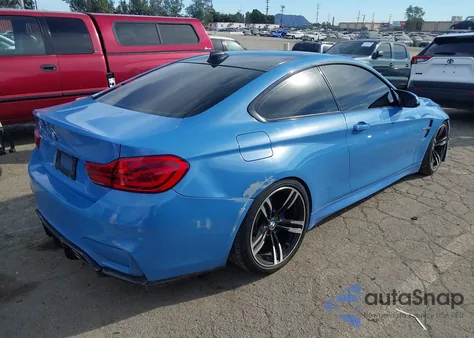 2015 BMW M4 z USA, uszkodzony, nr VIN WBS3R9C54FK333953